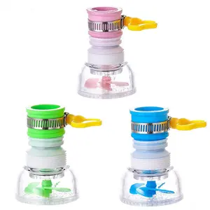 3-Pack Universal Water Filter - Attaches to Most Faucets & Showers, Reduces Waste & Purifies Water (Dual-Use Cartridge for Sink & Shower)