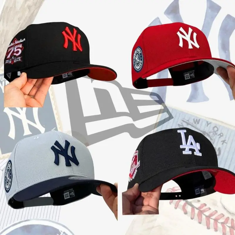 NEW ERA 59FIFTY MLB Baseball Hat National Teams Fitted Snapback Los Angeles Dodgers New York Yankees Boston Red Sox Hats Cap Caps Hat