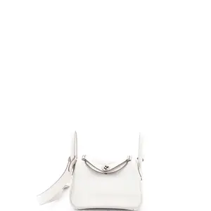 Pre-owned HERMÈS material Messenger Bags Hermes Lindy Bag Verso Swift Mini by Rebag