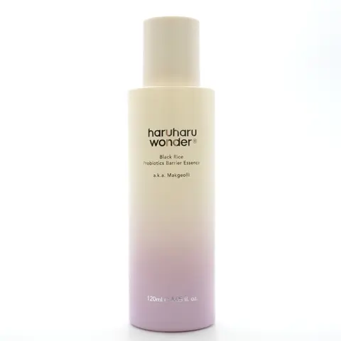 Haruharu Wonder Black Rice Probiotics Barrier Serum (120ml) - Lightweight, Antioxidants-Rich Selfcare Serum for Sensitive Skin with Hyaluronic Acid & Niacinamide, Hydrate & Glowup Support