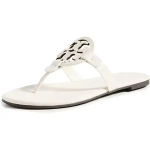 Tory Burch Womens Miller Soft Sandals - New Ivory/Off White 90582-104