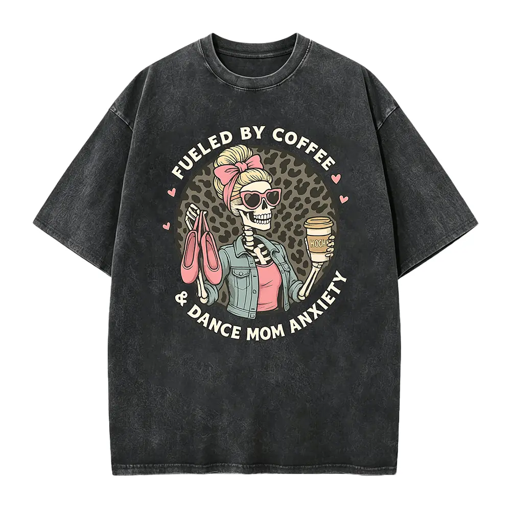 Skeleton Dance Mom Shirt, Dance Mom Life Coffee Dance Tee, Dance Comp Tshirt, Ballet Dance Mom Apparel, Dance Gift For Mom, Holiday Outfit