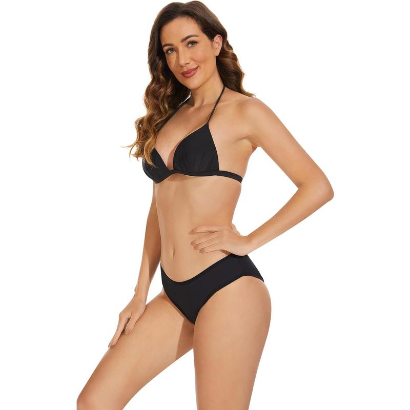 Period Swimwear Bikini Menstrual Leakproof Swim Bottoms Waterproof UV 50+ Light Flow for Teens Girls Women