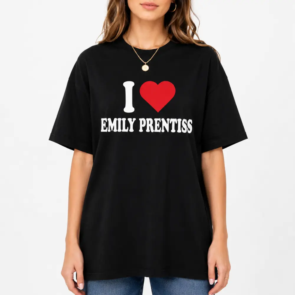 I Heart Emily Prentiss T-shirt - Perfect Gift For Criminal Minds Fans Tshirt Cotton Spandex Top Womenswear