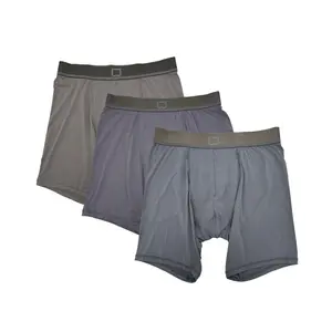 Men's 3 Pack - BroBag Boxers 2.0 Underwear with Fully Separate Pocket for your package - Menswear