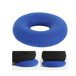1pc Donut Pillow, Tailbone Inflatable Donut Cushion, Pillow Seat Cushion For Home Office Chair Wheelchair Car,With Inflation Cylinder, Enhanced Seat Cushion