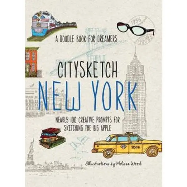 USED Book - Citysketch New York: Nearly 100 Creative Prompts for Sketching the Big Apple by Lo, Michelle (Flexibound) - english