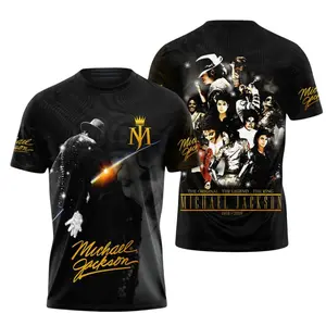 Michael Jackson Legendary Singer 3D Shirt, Fan Gift Idea AOP All Over Print 3D Shirts