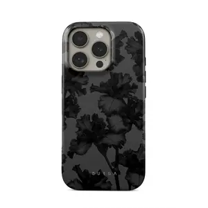 BURGA Tough Phone Cases - Nocturnal Edition | for iPhone 17 16 15 14 13 12 11 Series | Floral Phone Case | Trendy 2026 Phone Case | Shockproof Protection | Gift for Her