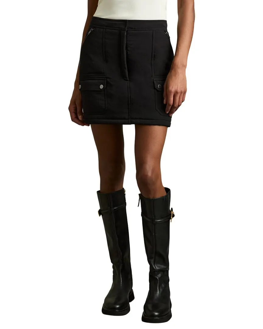 Reiss Peyton Quilted Mini Skirt