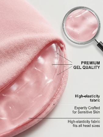 Migraine Headache Relief Cap, Gel lce Head Wrap For Tension And Stress Relief.Suitable For Home Breaks, Before Sleep, Office