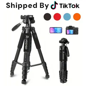 187cm Professional Aluminum Camera Tripod with 3-Way Pan Head – Extendable to 74 Inches, Compact Travel Design for DSLR & Smartphone Vlogging, Ideal for Outdoor Photography & Video Shoot#SummerWins#Fathersdaygift