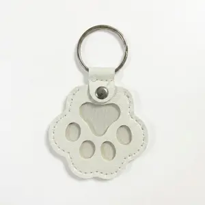 Pet Paw Print Hair Keepsake Keychain, Cat Dog Fur Memorial Collecting Bottle, Pet Loss Memorial Gift Pendant