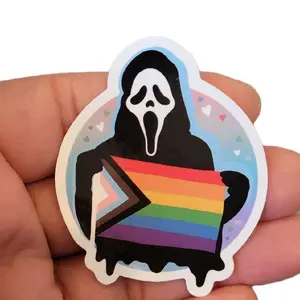 Ghostface Scream Sticker