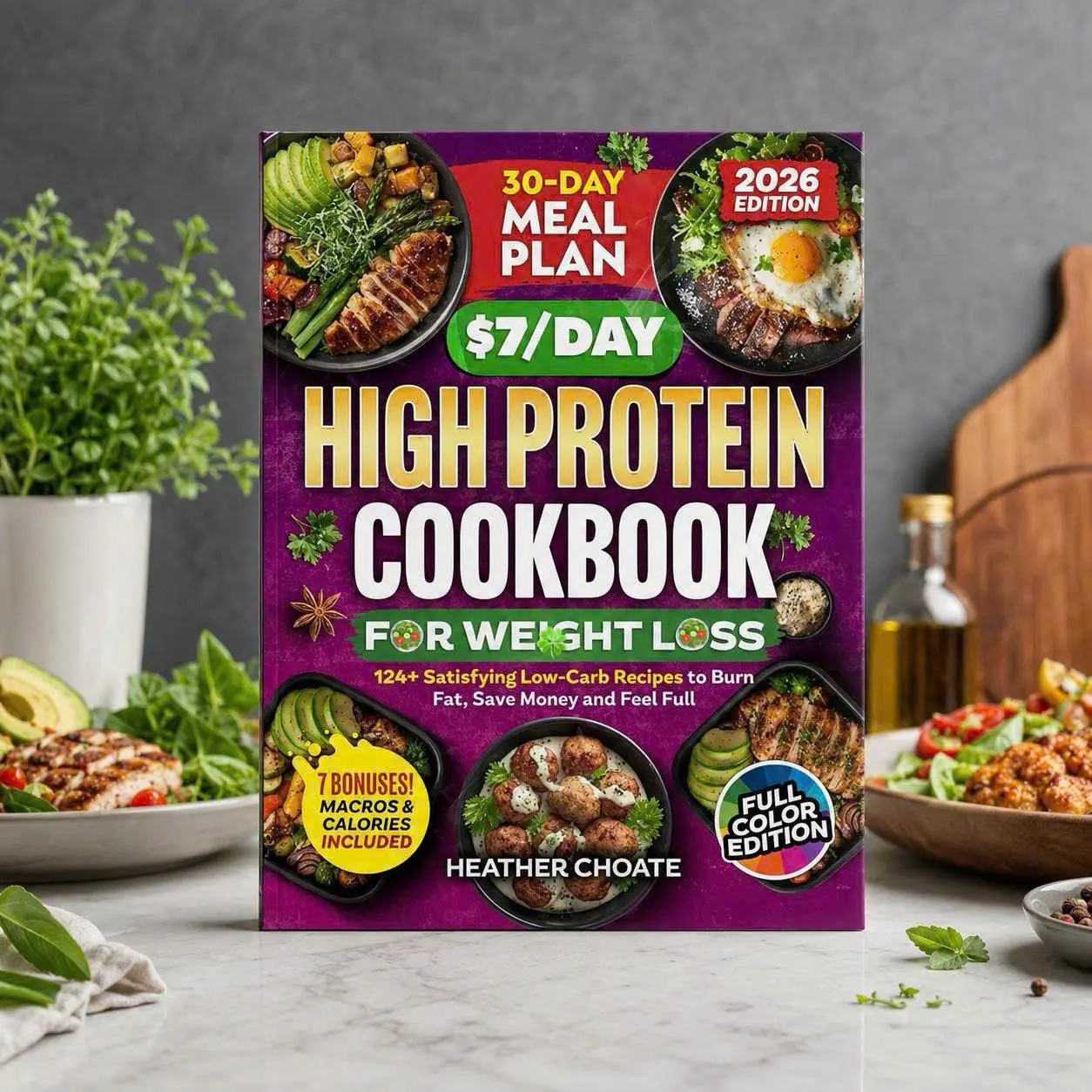 Healthy High Protein Cookbook for Everyday Meal Planning