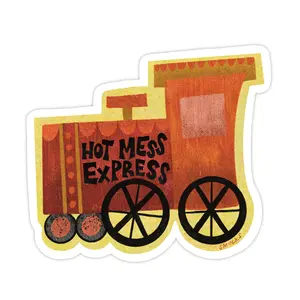 hot mess express sticker