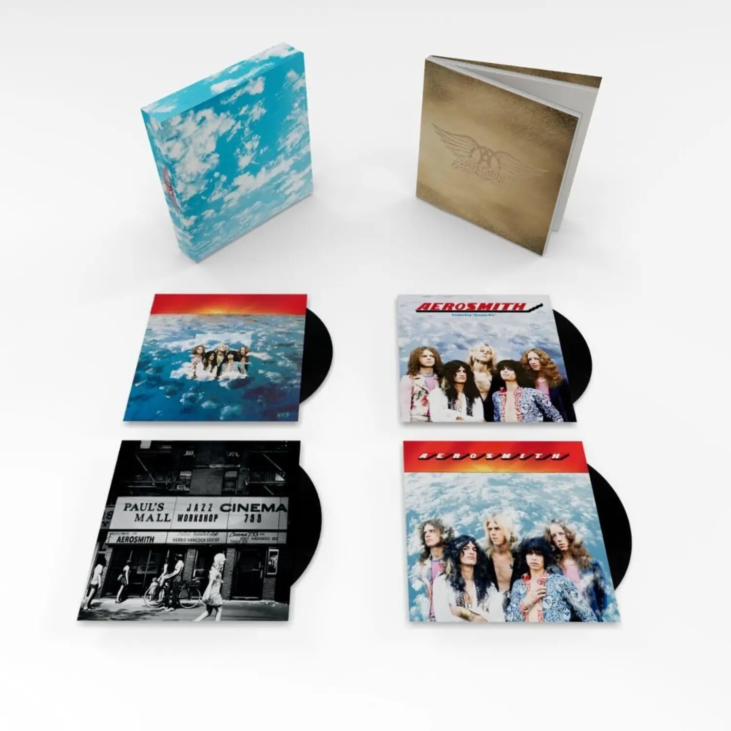 Aerosmith - Aerosmith (Legendary Edition)  [VINYL RECORD - LP] Oversize Item Spilt, 180 Gram, Deluxe Ed, Photos, Rmst, With Book