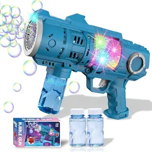 Kids Bubble Gun Bubble for Toddlers 8-12 Toy 20 Hole Bubble Maker Wedding Easter Bubble Toys