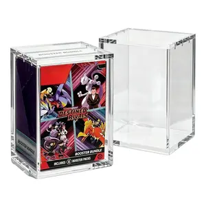 Acrylic Display Box, 5mm Thick, Transparent Protective Case, Dust-Proof Scratch-Resistant Storage, Compatible with Crimson & Violet 151 Reinforced Pack