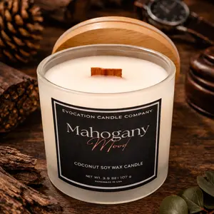 Mahogany Mood Coconut Soy Wax Candle
