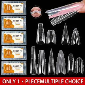 280pcs salon-grade butterfly edge sandwich nail wraps, available in various sizes, suitable for all nail types, a must-have nail tool for beginners, can be used at home