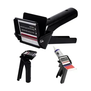 Tube Extrusion Tool - Efficient RTV and Silicone Dispenser That maximizes The use of All Material in The Tube and Prevents Material Waste(Black)