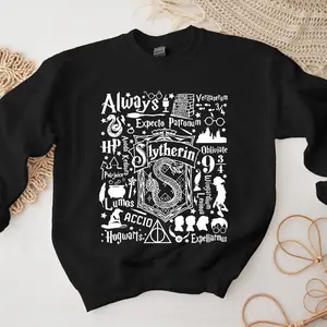 Always Slytherin, Harri Pottery Sweatshirt, Potterhead Hoodie And T-shirt  Gift For Fan