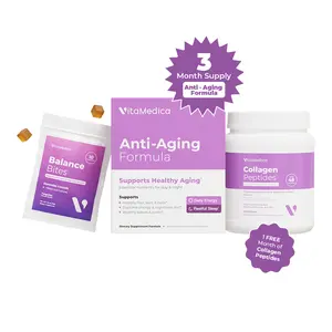 Anti-Aging Formula Starter Kit - Featuring Collagen and New Balance Bites