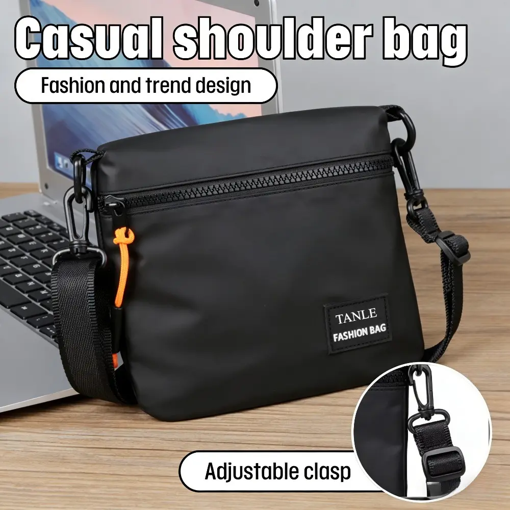 Crossbody Bag - Lightweight Sling Bag with Zipper Closure Waterproof ,for Travel, Commuting & Outdoor Sports