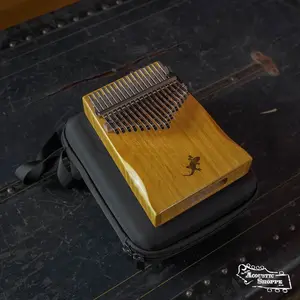 Ortega OKB3 Lizard Series Solid Golden Phoebe Kalimba