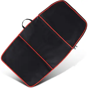 48*26 inch Surfboard Paddleboard Bodyboard Carry Bag with Handle Carrying Strap Double Zipper and Storage Pocket for Outdoor Travel