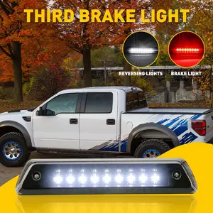 For 2009-2014 Ford F150 Truck LED Third Tail 3rd Brake Cargo Light Lamp Smoked