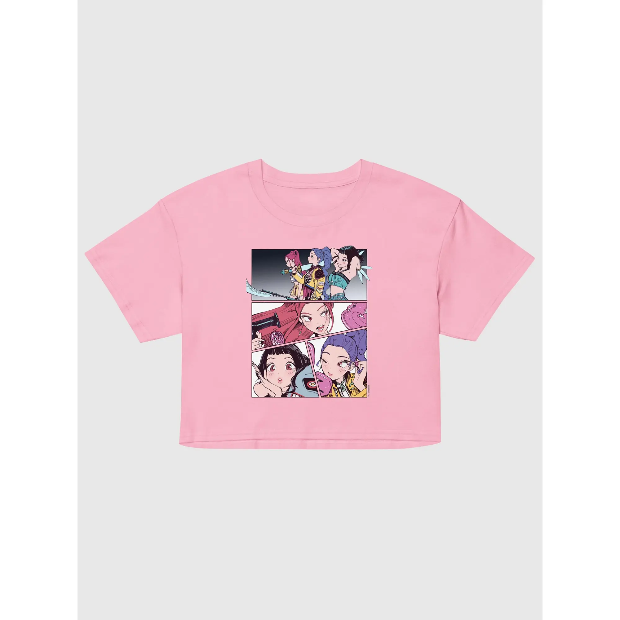 KPop Demon Hunters Women's Crop Top Polo Tokki