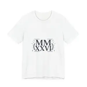MMXXVI Roman Numerals Tee | 2026 Roman Numeral Shirt, Class of 2026