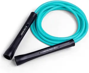 Hererope 6MM PVC Jump Rope for Men & Women Fitness, Speed, Tricks, Cardio , Boxing Jump Rope with Unbreakable Handles and Non-Kinking Skipping Rope, Adjustable Jumprope for Indoor Outdoor