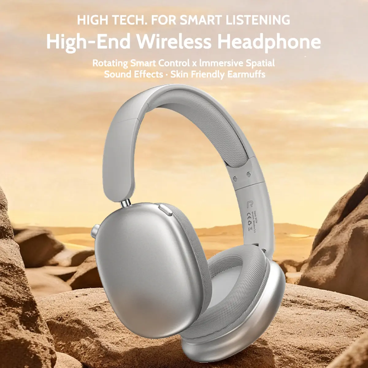 Wireless Over-ear Headphone,Bluetooth-compatible Headset For Sports,Gaming summerwins