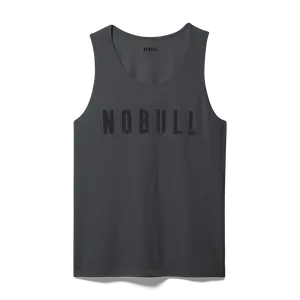 NOBULL Men's  Tank in Charcoal Heather