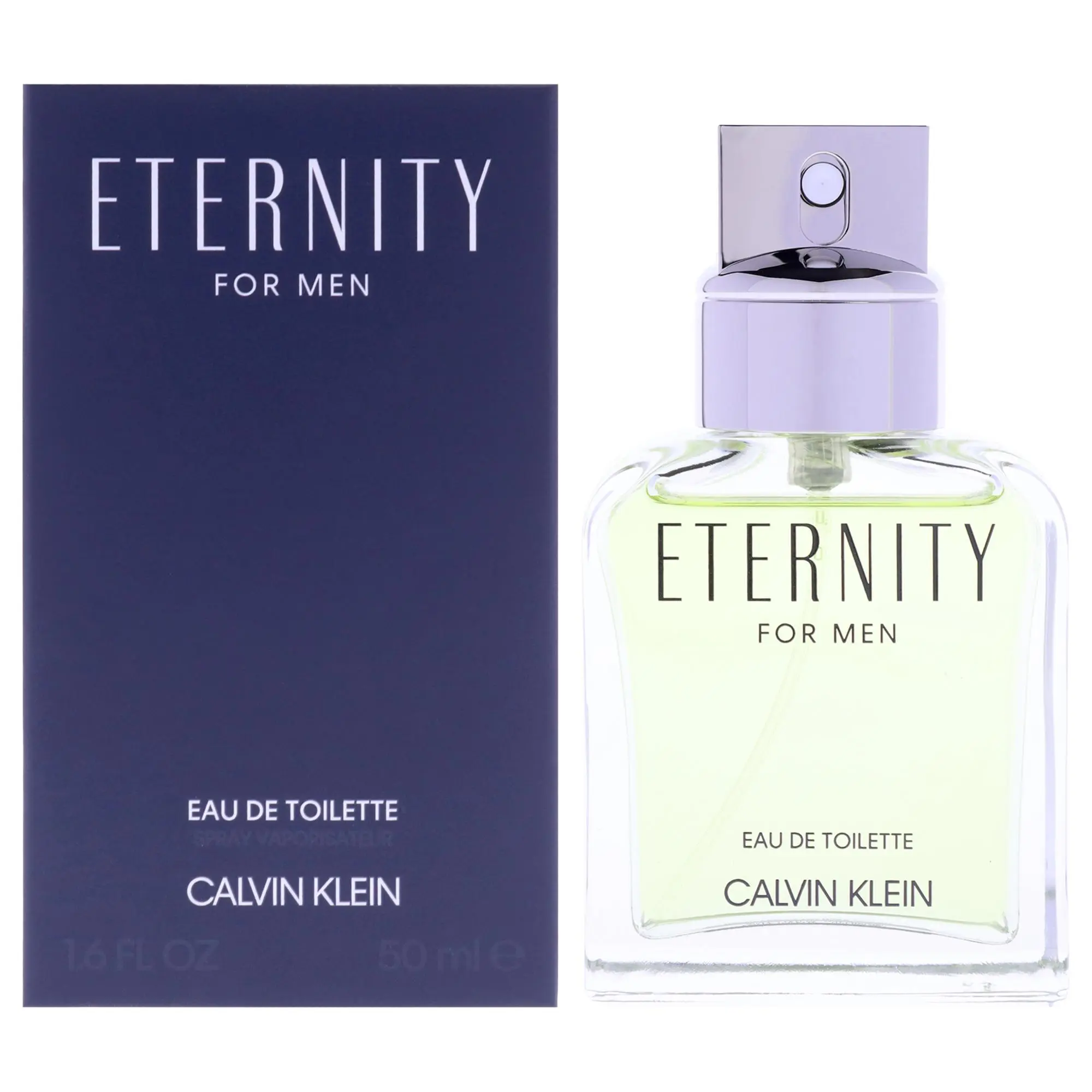 Calvin Klein Eternity Men's Eau de Toilette (EDT) Spray, 1.7 oz (1 to 1.9 fl oz/50ml)