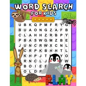 Word Search For Kids: 100 Fun and Educational Word Search Puzzles for Kids ages 6-8 Search & Find Activity Book to Improve Vocabulary, Spell -- Jenis Jean, Paperback