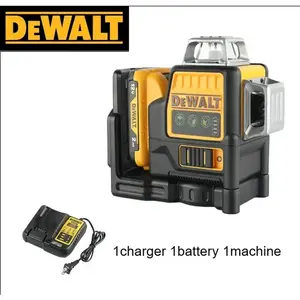 DEWALT DW089LG 12V Cordless Green Laser Level 12 Lines 360° Coverage Li-ion Battery Powered for DIY Professionals Outdoor Tool
