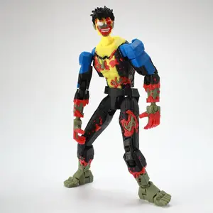 In Stock New 3d Printed Invincible Toys Action Figures T13 Dummy 13 Superheroes Multi-Jointed Movable Shapeshift Toys Losing Mar