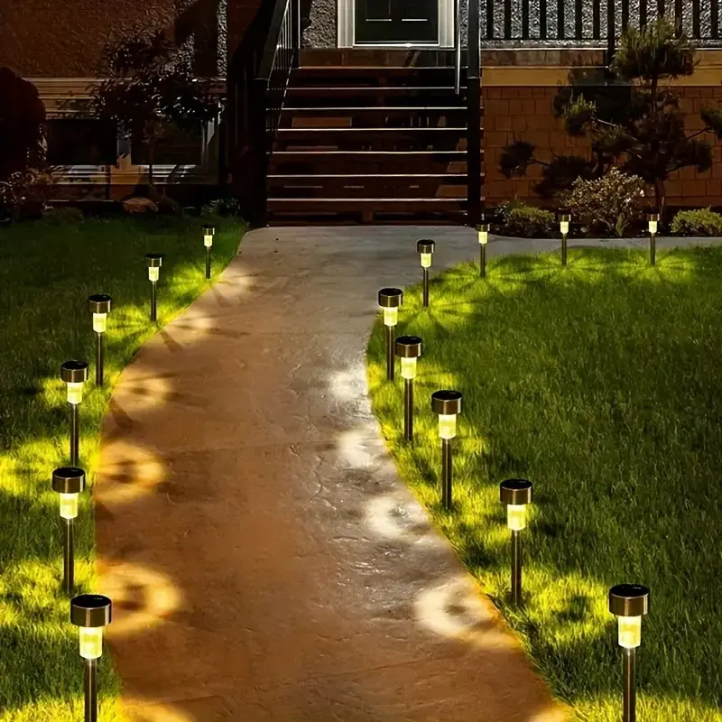 20PCS Outdoor Solar Lawn Lights - Warm Light, for pathways, gardens, holiday decorations (Christmas, Halloween), and outdoor activities (parties, barbecues) sohochic kitchen table design night light