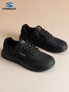 HOBIBEAR Wide-Toe Soft-Sole Sports Shoes for Spring/Autumn | Unisex Versatile Daily Hiking Trekking Shoes for Outdoor Use