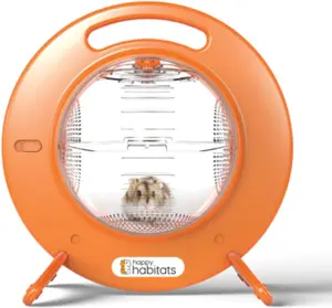 Halo Portable Pet Carrier - Unique Hamster Ball & Small Animal Exercise Ball – Safe Hamster Carrier - Breathable for Pet Care