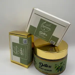 Detox Skin Treatment Set | 2 Detox Soaps + Detox Body Scrub | Acne, Oily Skin & Pores | ByouDiva       Deeply cleanse pores, control oil, fight acne, and detox your skin with this powerful herbal soap and scrub set.