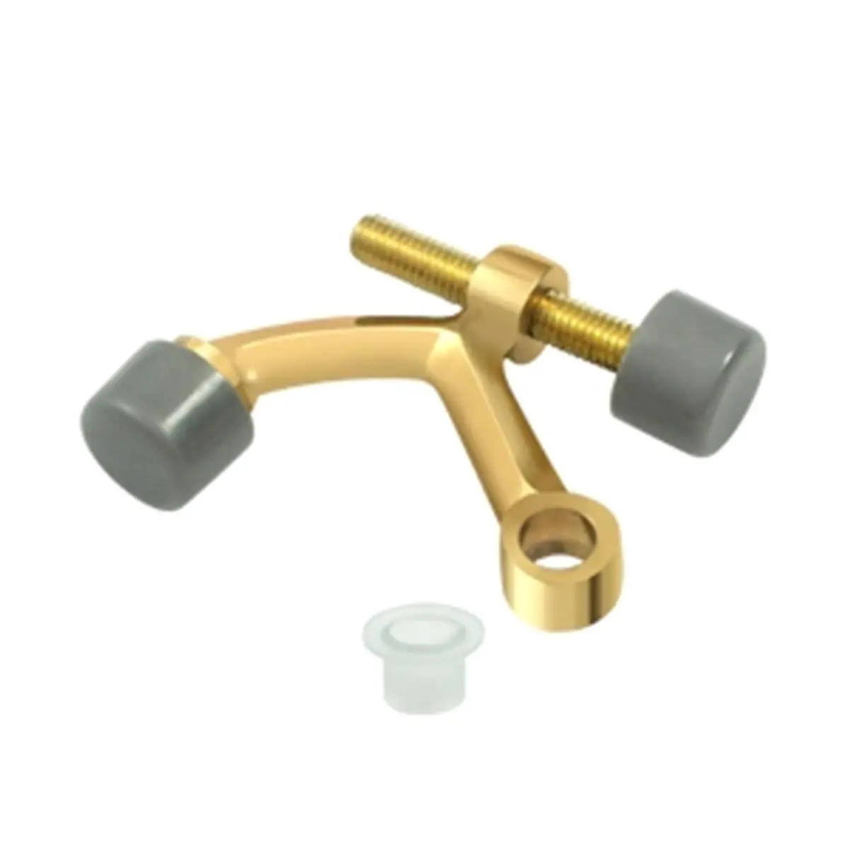 212 MAIN Hinge Mounted Pin Stop - Lifetime Durability, Weatherproof, Corrosion-Proof, Solid Brass Construction