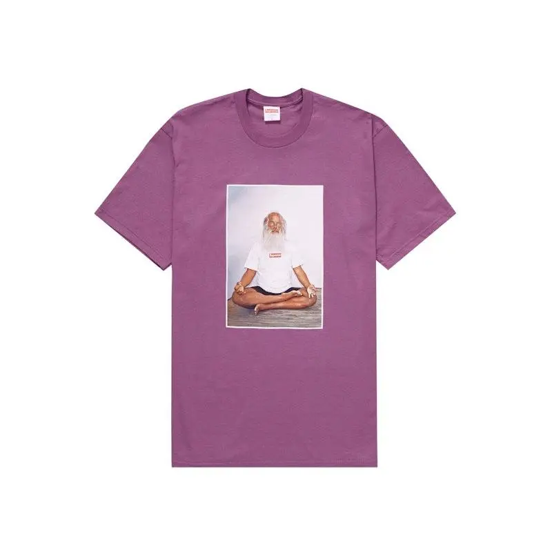 Supreme Men's Rick Rubin Tee Plum, from StockX