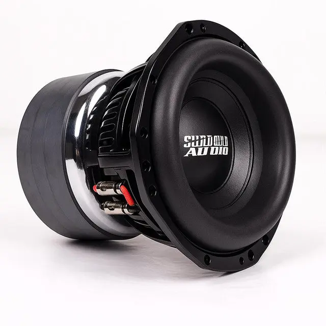 Sundown Audio Z8 8" Car Audio Subwoofer - 4000W Peak, 2000W RMS, Dual 2 Ohm, 0.12 cu. ft. Displacement, 15 sq. in., 32 Hz Tuning, High-Excursion Bass, Aluminum, 8.2" Cut-Out Diameter, 9.5" Mounting Depth, Car Stereo Upgrade