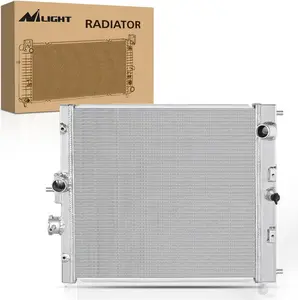 Nilight Performance Aluminum Radiator - Engine Cooling Auto Replacement Part for Honda Civic 1992-2000, Replaces OEM CU1290
