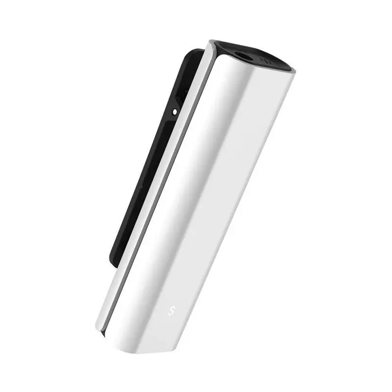 Sabinetek S610WH SmartMike Plus Wireless Bluetooth Microphone - White (for Phones & Electronics Audio & Video Recording)
